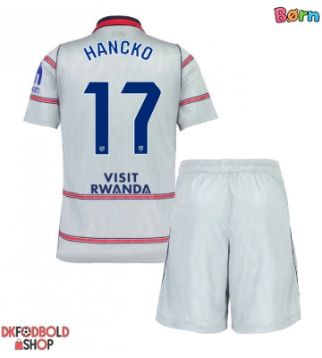Atletico Madrid David Hancko #17 Tredje trøje Børn 2026-27 Kort ærmer (+ korte bukser)
